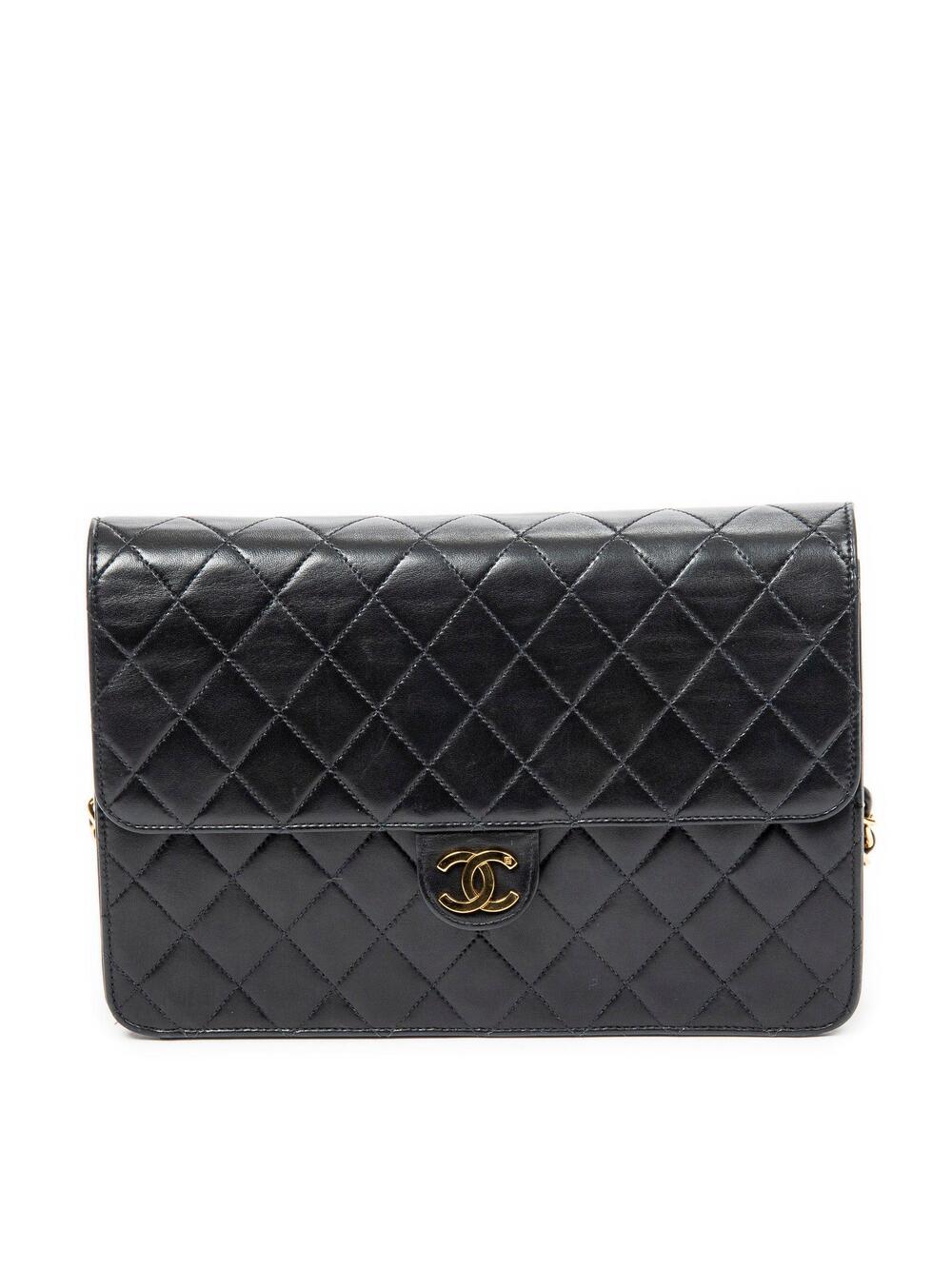 Chanel Vintage Clutch With Chain #327356C45B